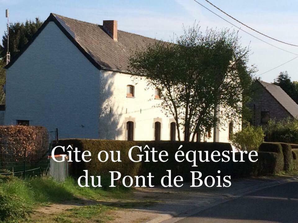 Gite Du Pont De Bois Thuin Exteriér fotografie